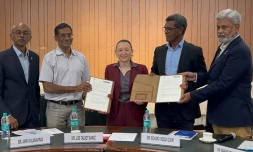 Signature d'une convention de partenariat avec la Chambre de commerce du sud de l'Inde 