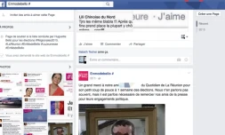 Fausse page facebook