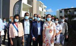 inauguration résidence Bocage Emmanuelle Wargon