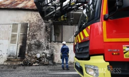 Saint-Denis : une moto prend feu dans la rue de Paris [?]
