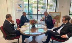 Cyrille Melchior rencontre le président de l'assemblée des départements de France