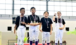 Le Port : deux jeunes escrimeurs sacrés champions de La Réunion