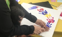 Etudiants en BTS animations pour enfants au CHU