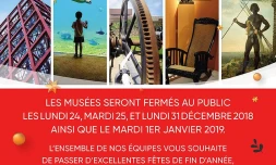 Musées régionaux, fermeture, Noël, Jour férie, Kélonia, Cité du volcan, MADDOI, Stella Matutina