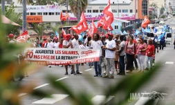 Saint-Denis - Manifestation contre l'austérité 