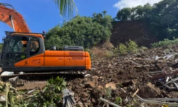 Glissement de terrain à Tahiti : Macron annonce sept morts et des disparus