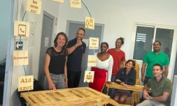 Saint-Paul : la ville réceptionne du mobilier d'inclusion numérique 