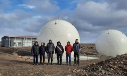 TAAF : inauguration du site Galileo de Kerguelen