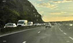 embouteillages route du littoral 10 mars