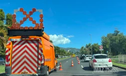 Saint-Denis : un accident après le virage de la Jamaïque provoque 9 km d'embouteillages