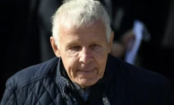 L'ancien présentateur Patrick Poivre d'Arvor le 13 octobre 2021 à Paris ( AFP / Alain JOCARD )