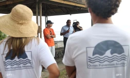 Manifestation réserve marine