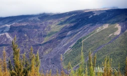 coulée de lave 2001 