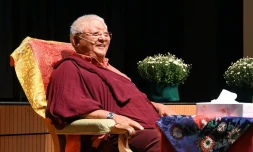 Saint-Gilles : une rencontre en visio organisée avec Lama Jigmé Rinpoché