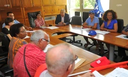 Grève au Conseil départemental