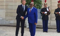 Emmanuel Macron rencontre Azali Assoumani 