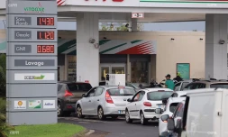 Ruée vers les stations services janvier 2018