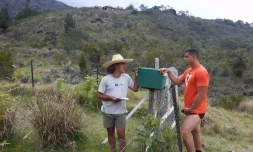 Des militants de Thierry Robert Ă Mafate