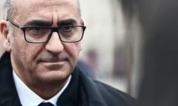 Le ministre de l'Intérieur Laurent Nuñez le 13 février 2026, à Marseille ( POOL / Thibaud MORITZ )