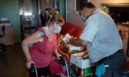 Distribution paniers fraîcheurs