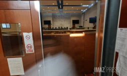 salle de la cour assises , tribunal