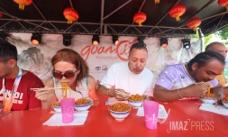 Ça chauffe à Guan Di : le concours de nouilles pimentées a enflammé les papilles