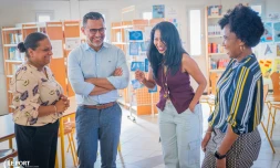 Le Port : "les anciens du collège Edmond Albius" un retour inspirant pour les élèves de 3ème