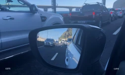 bouchons route du littoral 24 octobre 2019 visite président