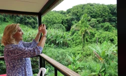 marine le pen plaine des palmistes