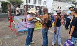 Saint-Denis : une mobilisation pour dénoncer les ingérences du Parti communiste chinois et soutenir Chen Binggui