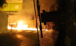 Grosses tensions au Port (Photo Richard Bouhet/Imaz Press)