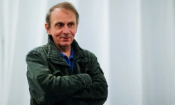 L'écrivain français Michel Houellebecq à New York, le 9 mars 2017