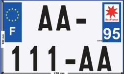 Changement de plaque pour les deux-roues