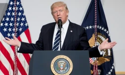 Le président Donald Trump le 21 mars 2017 à Washington