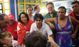 manifestation au rectorat 