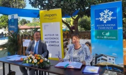 Signature de la convention CAF - Fédération des particuliers employeurs relative à l?accueil individuel des jeunes enfants