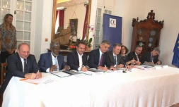 Signature plateforme de coopération