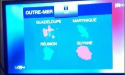 M6 confond La Guyane et La Réunion