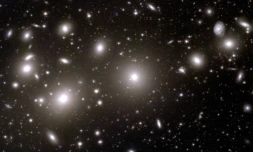 L'amas de Persée prise par le télescope statial Euclid et publiée le 2 novembre 2023 par l'Agence spatiale européenne (ESA) ( ESA/Euclid/Euclid Consortium/NASA / Handout )