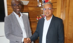 Cyrille Melchior reçoit le Président du Département de Mayotte