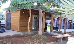 Agrandissement toilettes publiques
