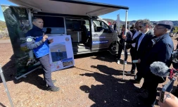 Poste de gendarmerie au volcan