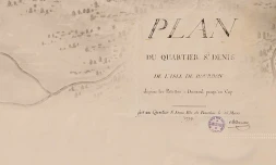 Exposition  \"Plan du quartier St-Denis 1733 / 1863\"