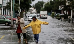Tempête tropicale Fakir mardi 24 avril 2018
