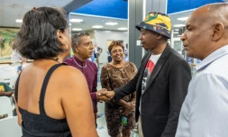 Délégation sud-africaine à Saint-Denis