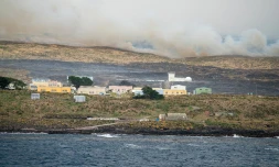 Incendie île Amsterdam 