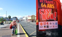 Saint-Denis - Manifestation contre la réforme des retraites