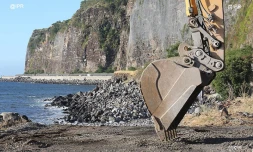 Travaux route du littoral