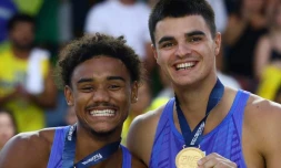 Joadel Geneviève Gardoque et Elouan Chouikh-Barbez : champions du monde de beach-volley