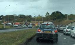 Accident rond-point Gillot
